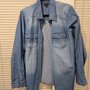 Torrid Classic Blue Denim Shirt Jacket